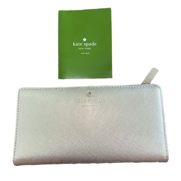 kate spade Handbags - Kate Spade soft gold Wallet